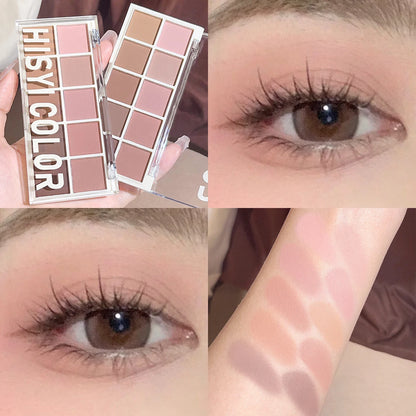 Rose Pink Color Eyeshadow Palette