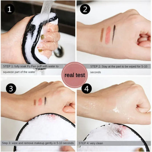 3Pcs Reusable Makeup Remover Pads