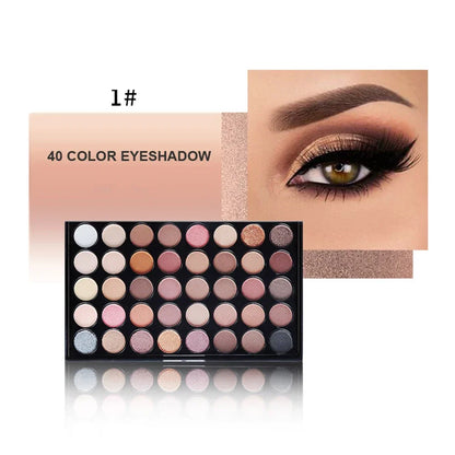 40 Colors Eyeshadow Palette