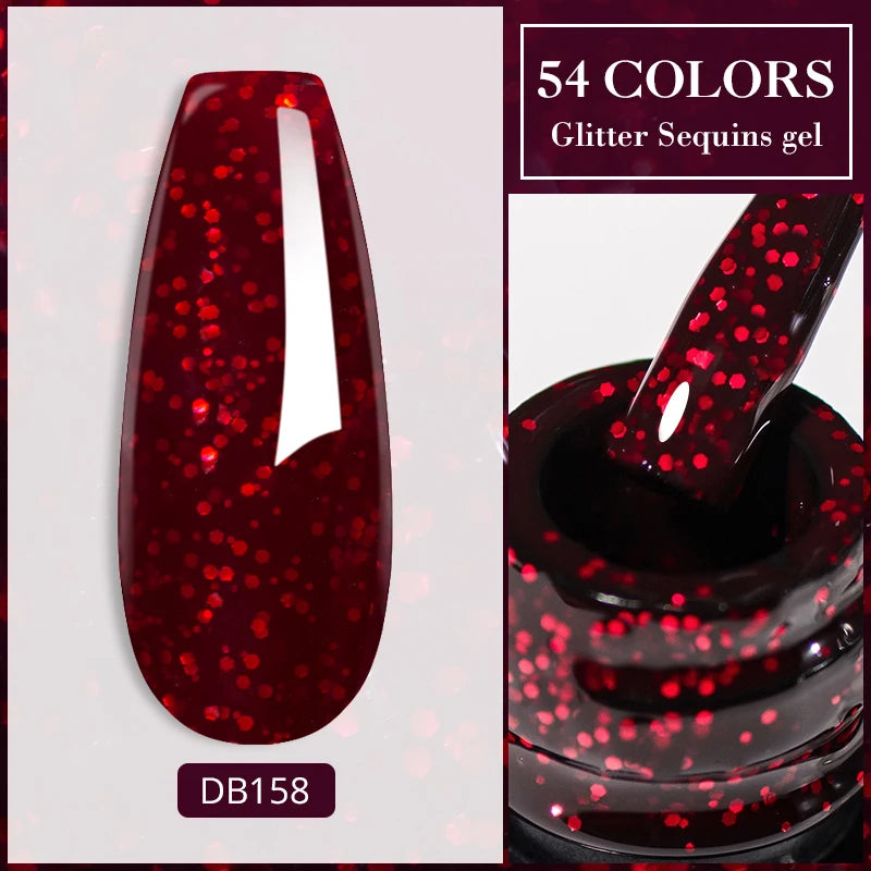 Dried Flower Gel Nail Polish