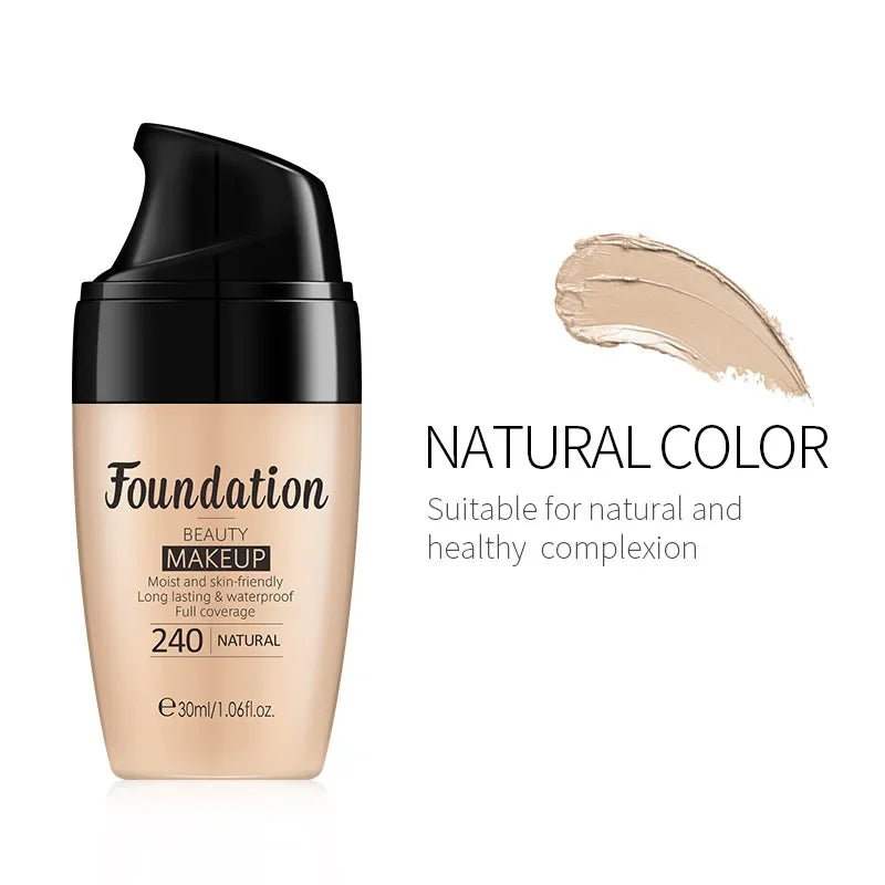 Moisturizing Waterproof Liquid Foundation