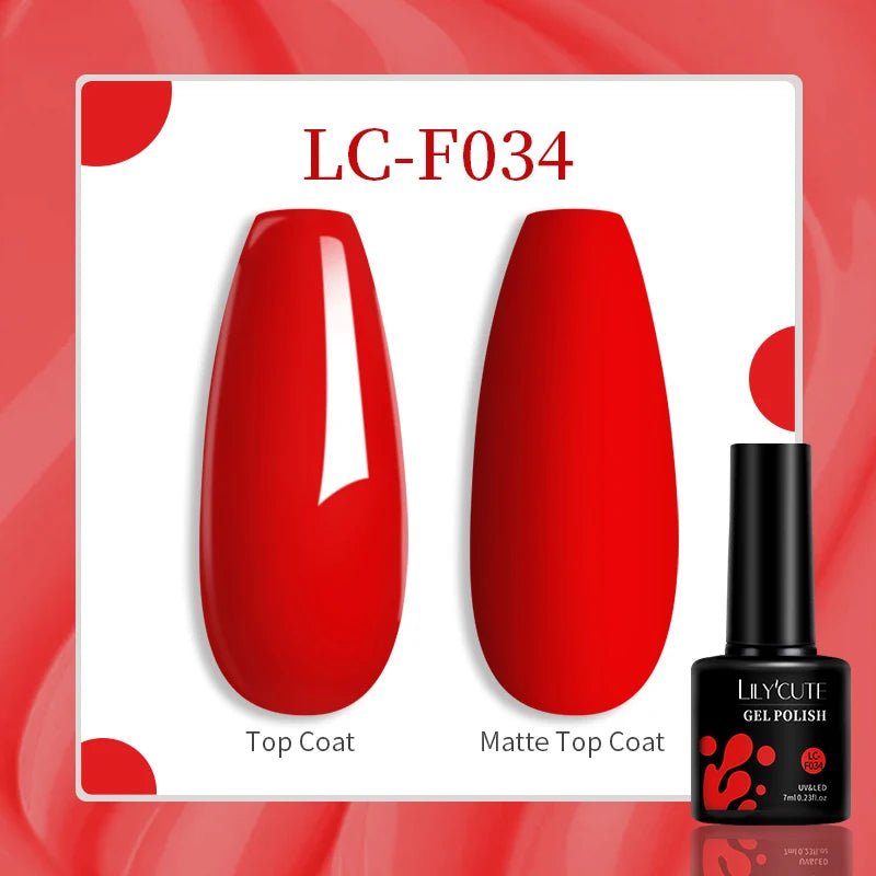 Red Series Nail Gel Polish
