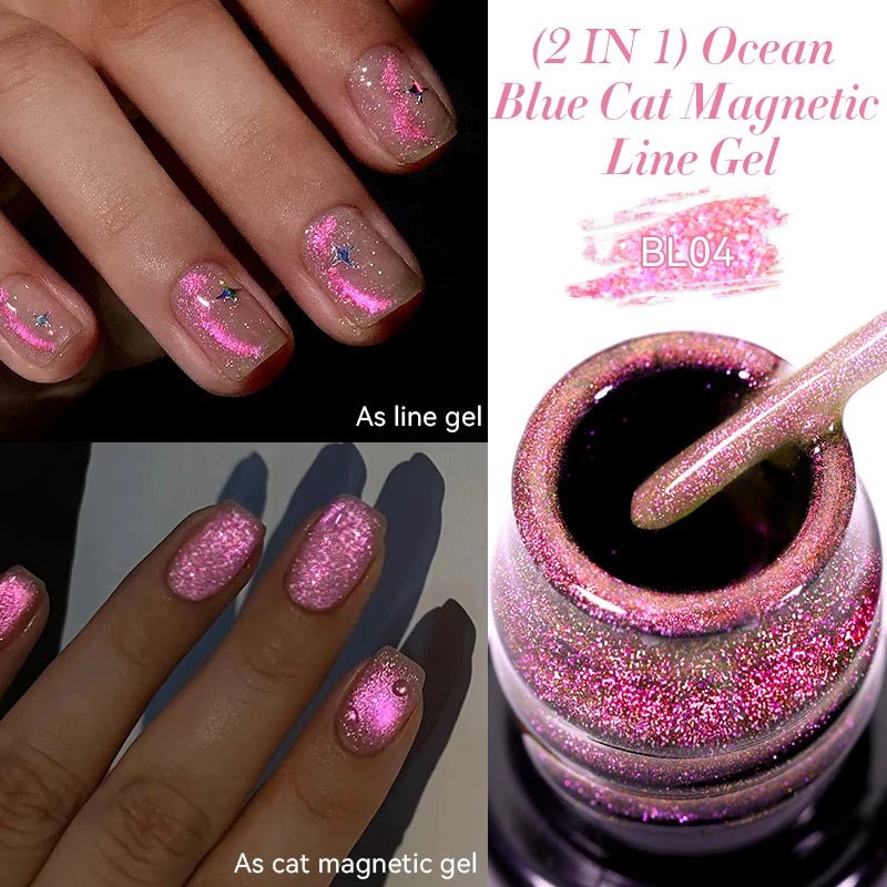Glitter Gel Liner Nail Polish