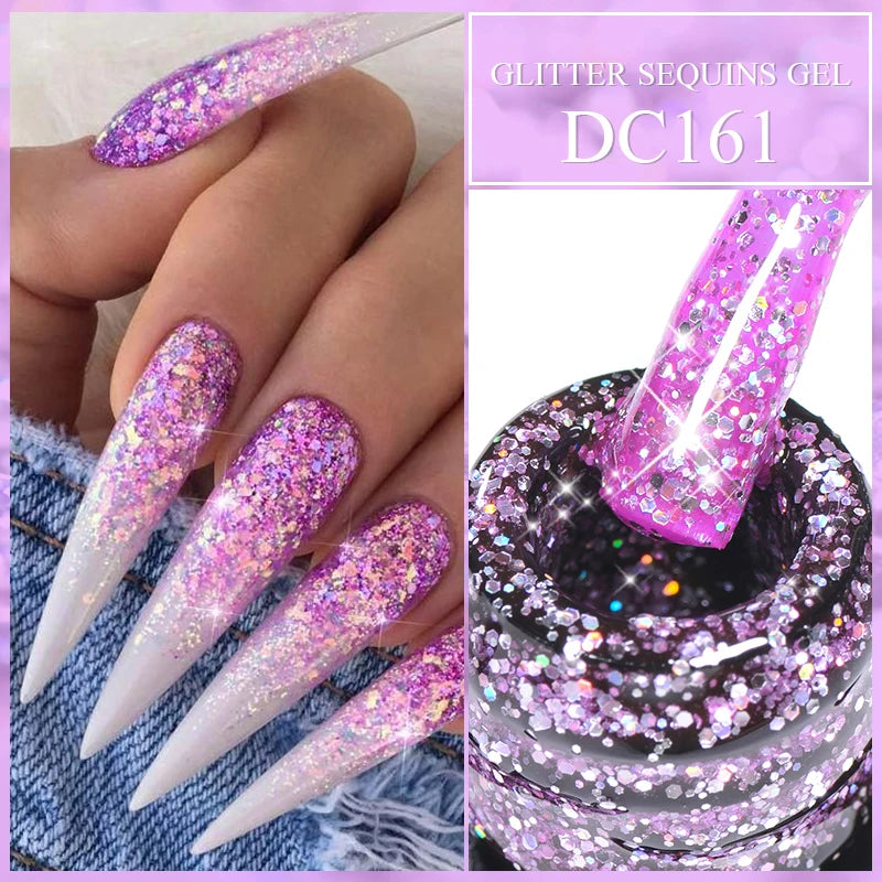 Dried Flower Gel Nail Polish