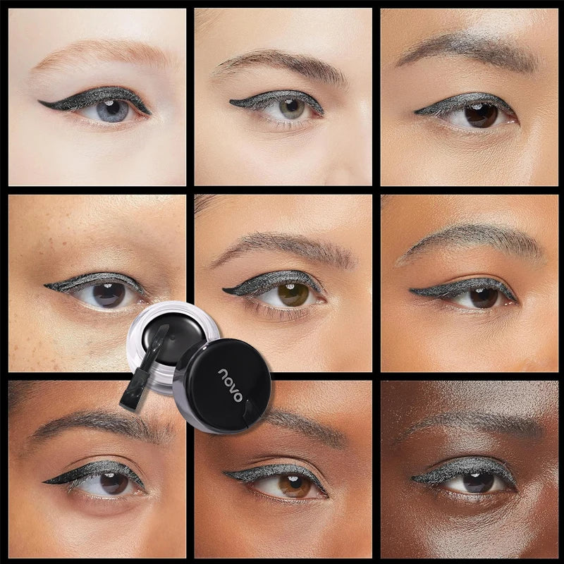 Quick Dry Eyeliner Gel Waterproof | HoneyLuxe Cosmetics