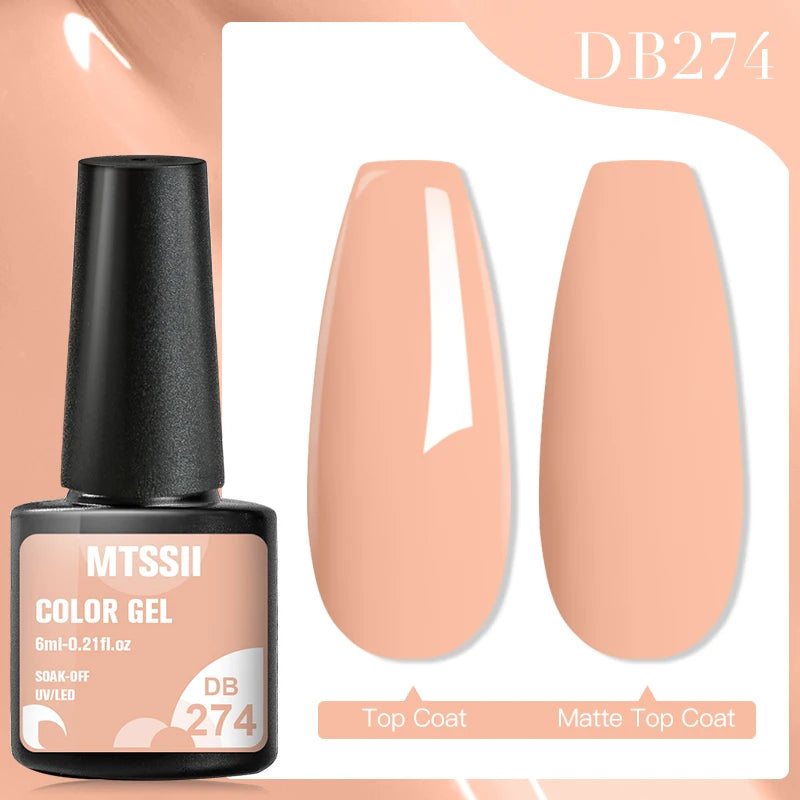 Dried Flower Gel Nail Polish