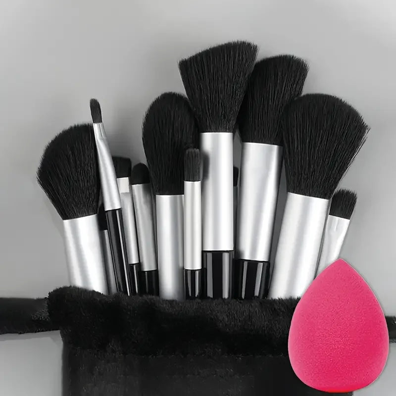 13Pcs Soft Fluffy Makeup Brush Set
