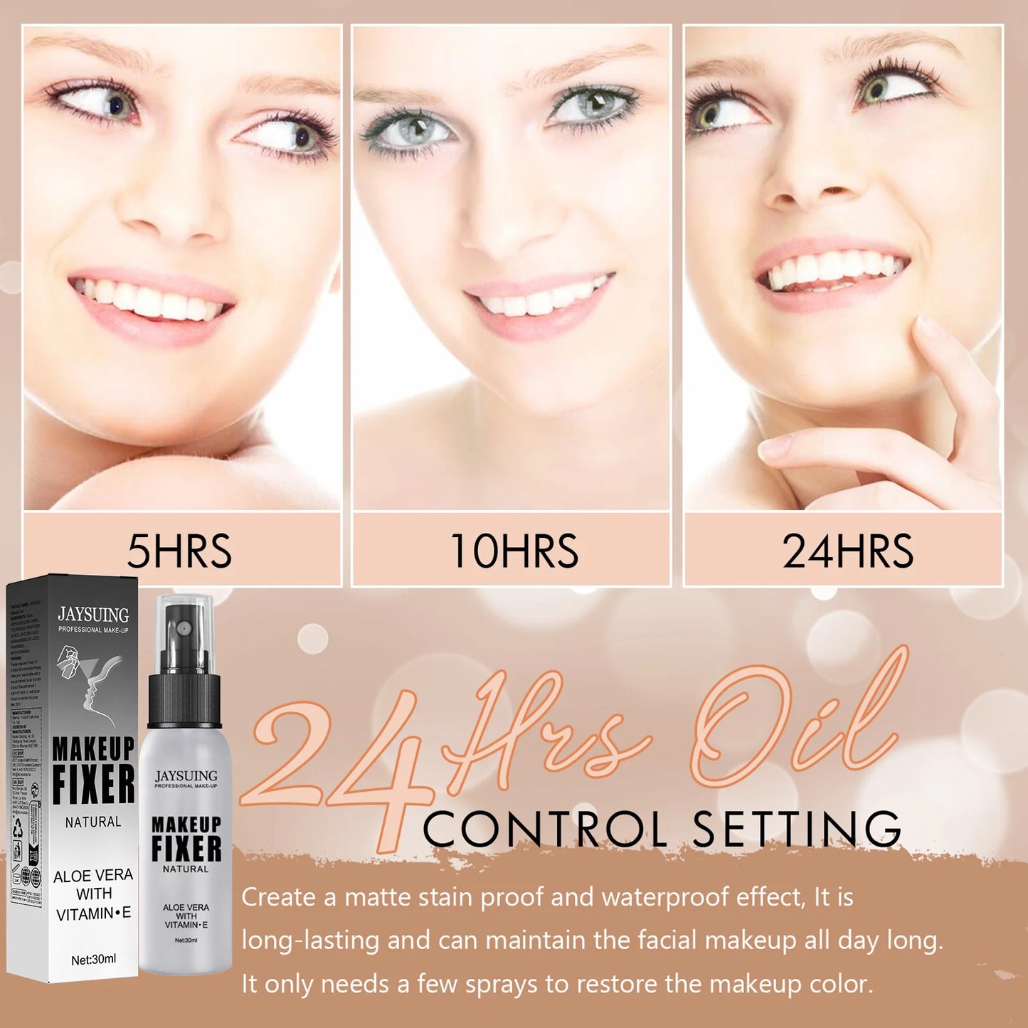 Matte Finishing Makeup Setting Spray