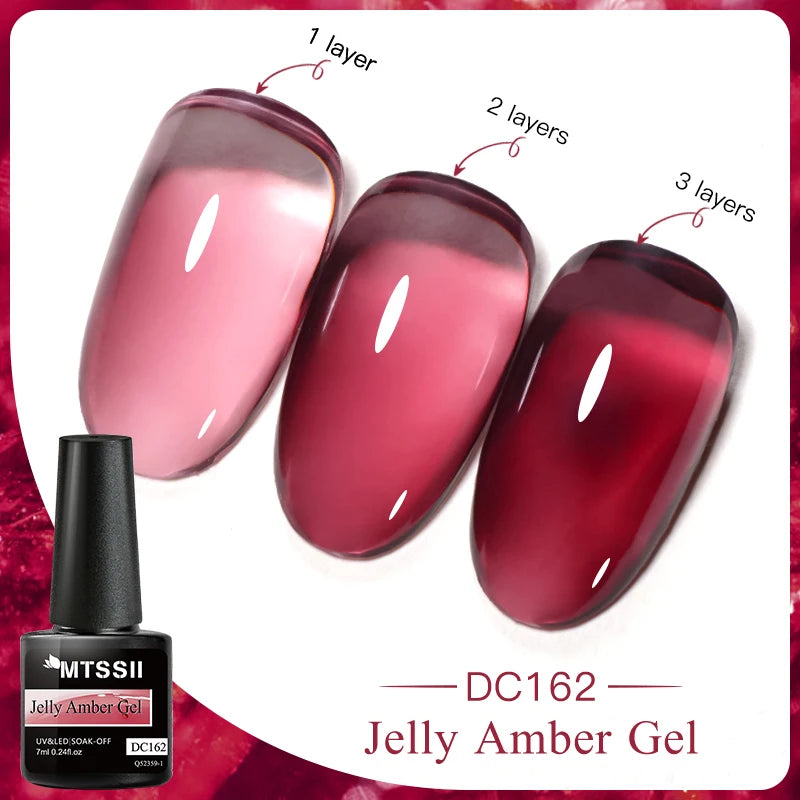 Dried Flower Gel Nail Polish