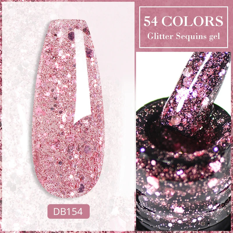 Dried Flower Gel Nail Polish