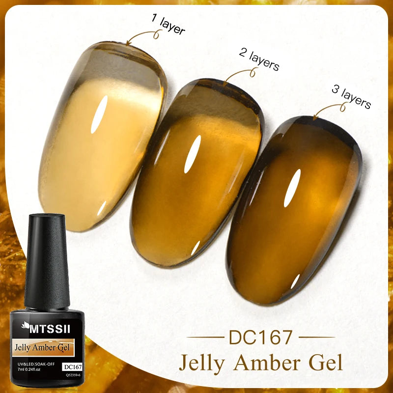 Dried Flower Gel Nail Polish