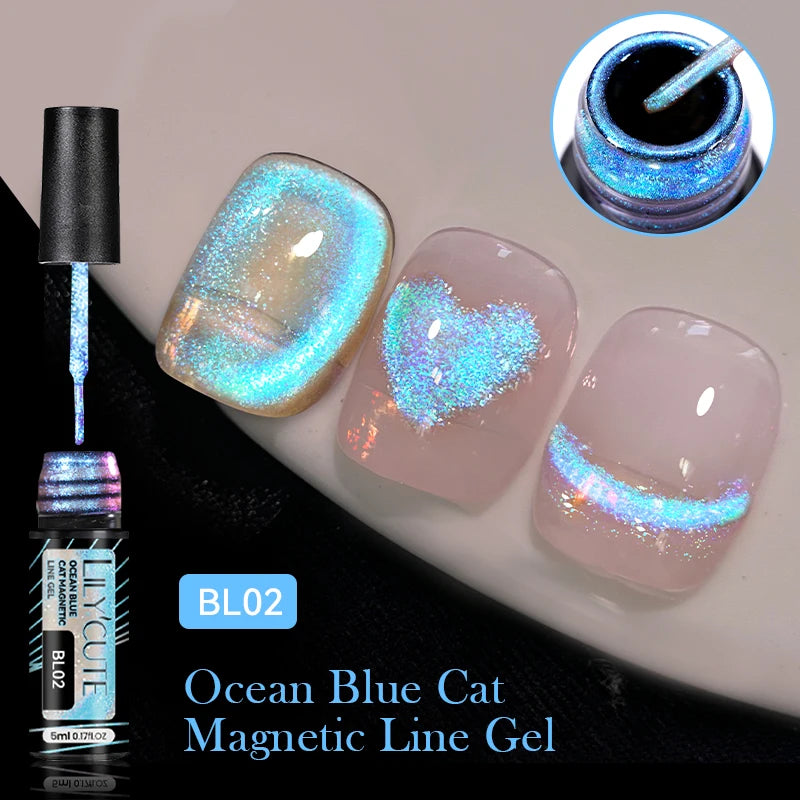 Cat Magnetic Gel Nail Polish