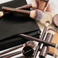 Black Makeup Brushes Set
