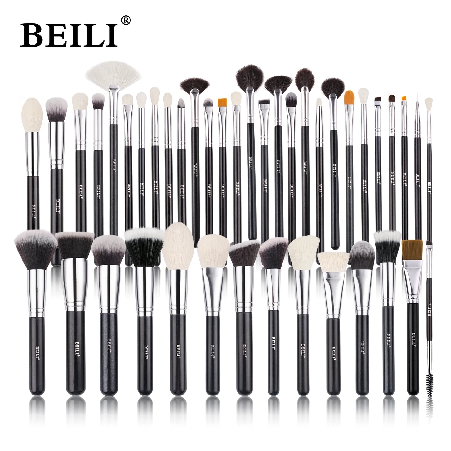 Complete Professional Make Up Brush Set with Goat Hair