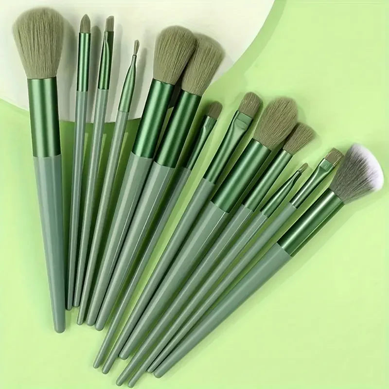 13Pcs Soft Fluffy Makeup Brush Set