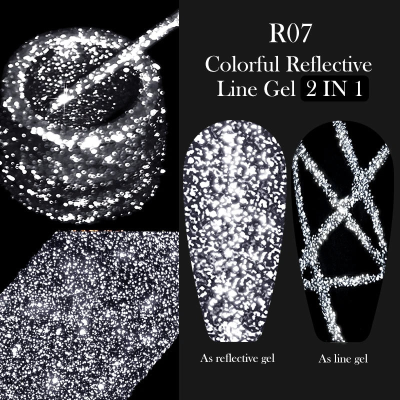Glitter Gel Liner Nail Polish