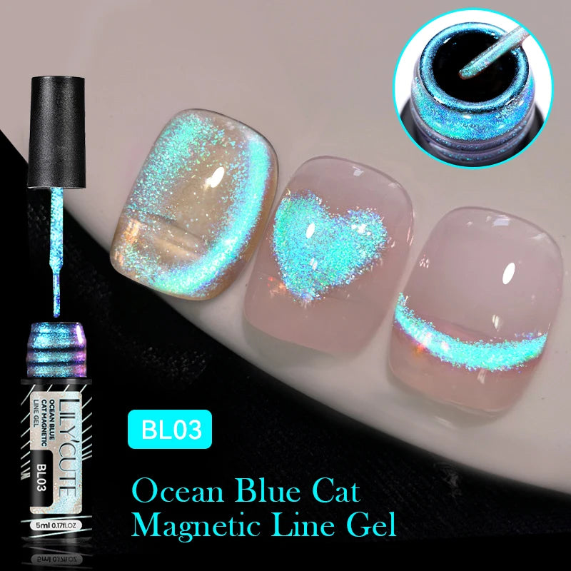 Cat Magnetic Gel Nail Polish