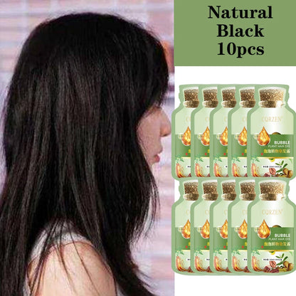 Natural Plant Herbal Hair Dye Shampoo