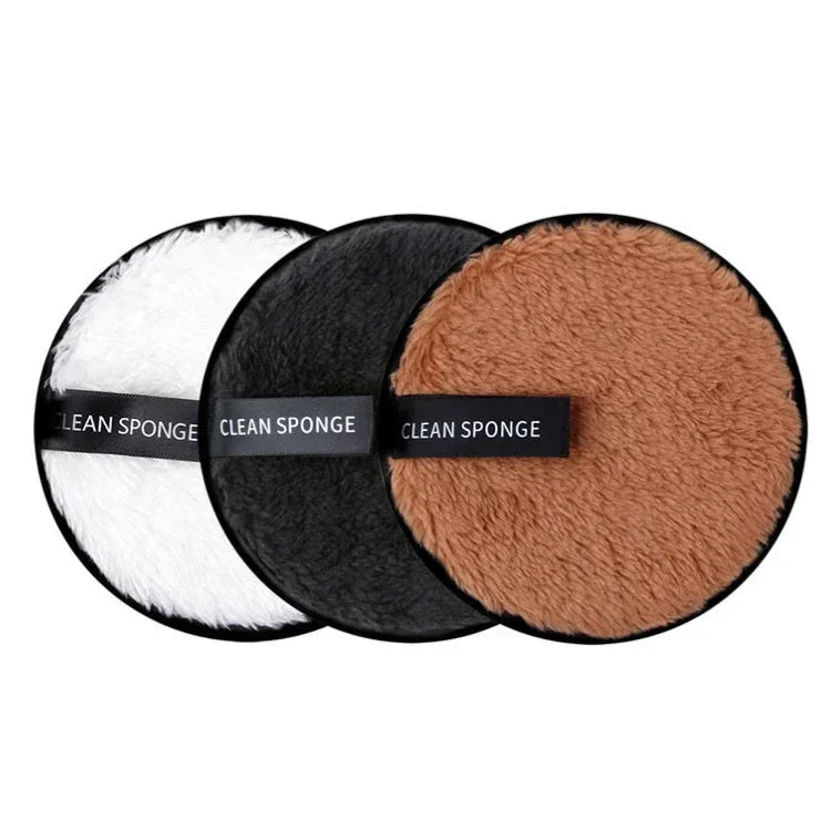 3Pcs Reusable Makeup Remover Pads