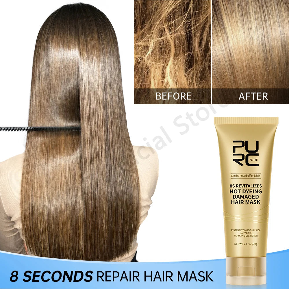 8 Seconds Straightening Hair Mask