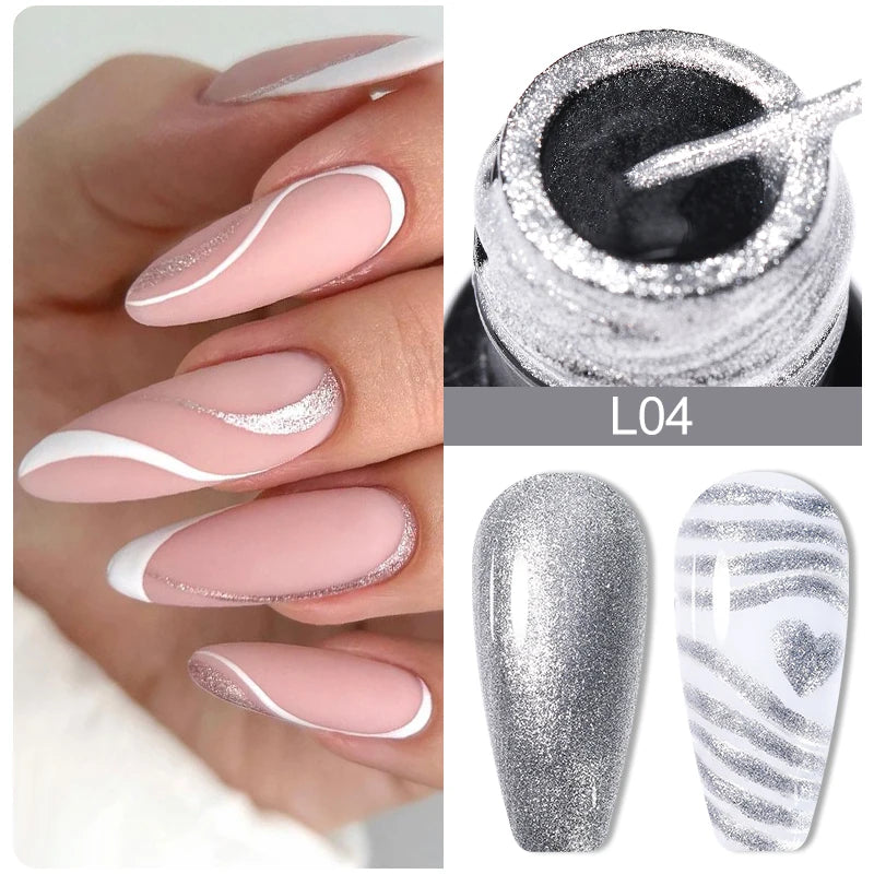 Glitter Gel Liner Nail Polish