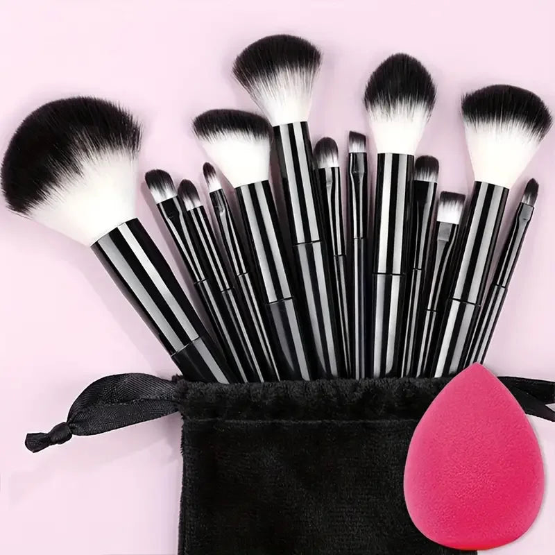 13Pcs Soft Fluffy Makeup Brush Set
