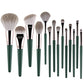 20 pcs Make Up Brush Set with Leather Case