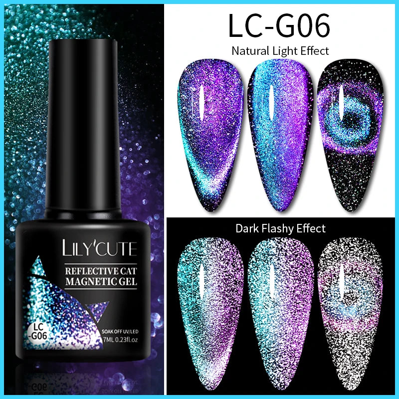 Glitter Gel Liner Nail Polish