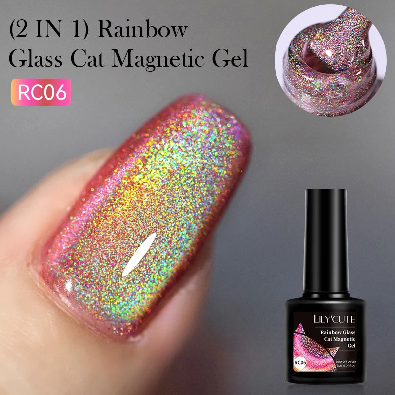 Glitter Gel Liner Nail Polish